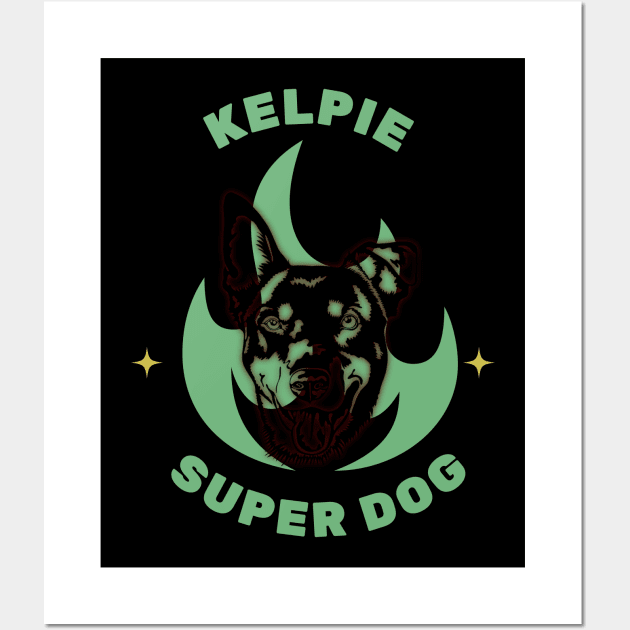 Kelpie Wall Art by CHromatic.Blend